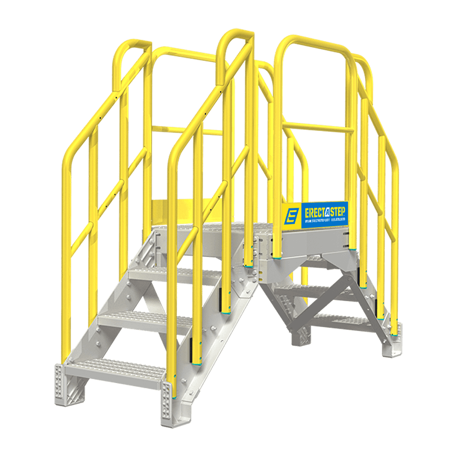 Crossover Stairs - Industrial Stairs